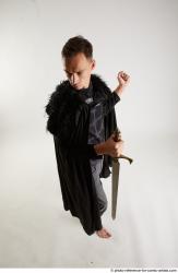 Claudio BLACK WATCH STANDIG POSE WITH SWORD
